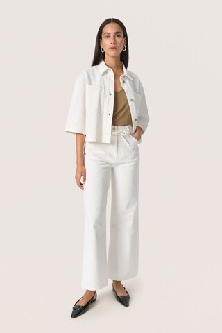 SOAKED IN LUXURY Bluse 'SLVelma' in Weiß