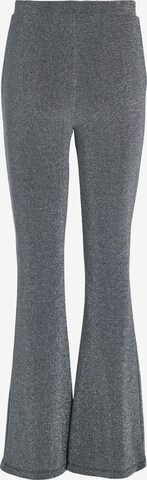 VILA Flared Trousers 'KOALA' in Grey