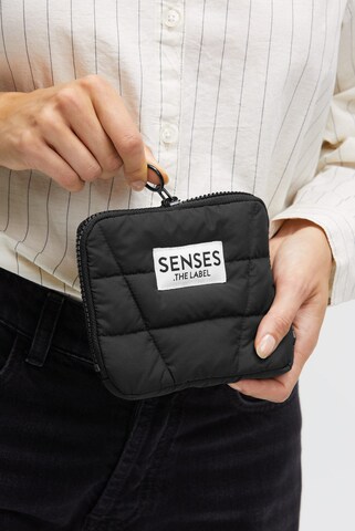 SENSES.THE LABEL Wallet in Black