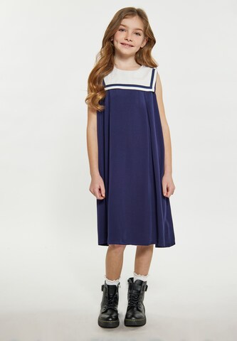 DreiMaster Vintage Dress in Blue: front