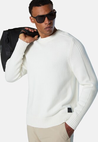 North Sails Pullover in Weiß