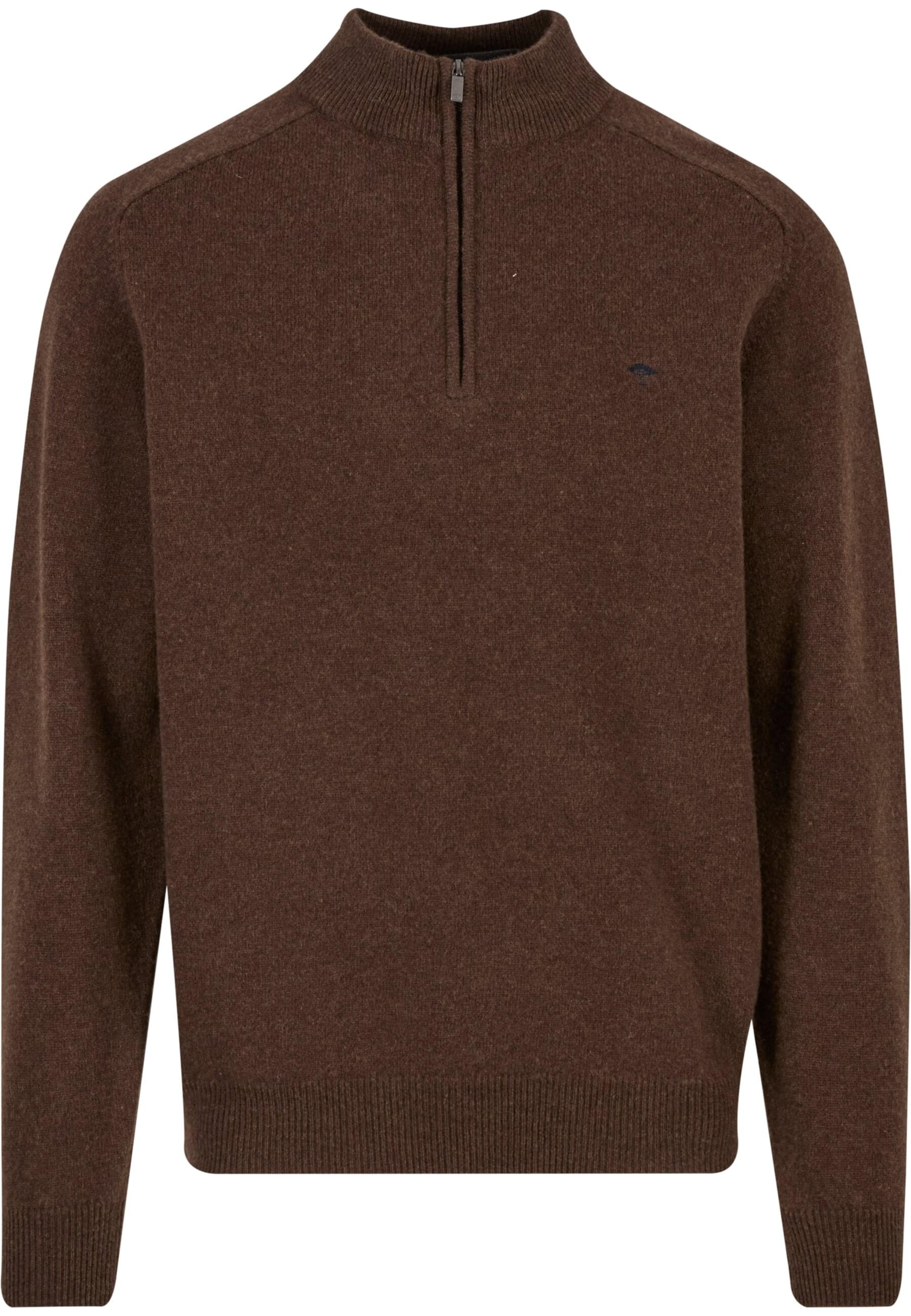 FYNCH-HATTON Pullover in Braun: Vorderseite