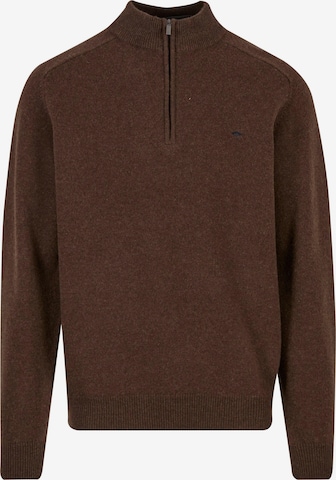 FYNCH-HATTON Pullover in Braun: Vorderseite