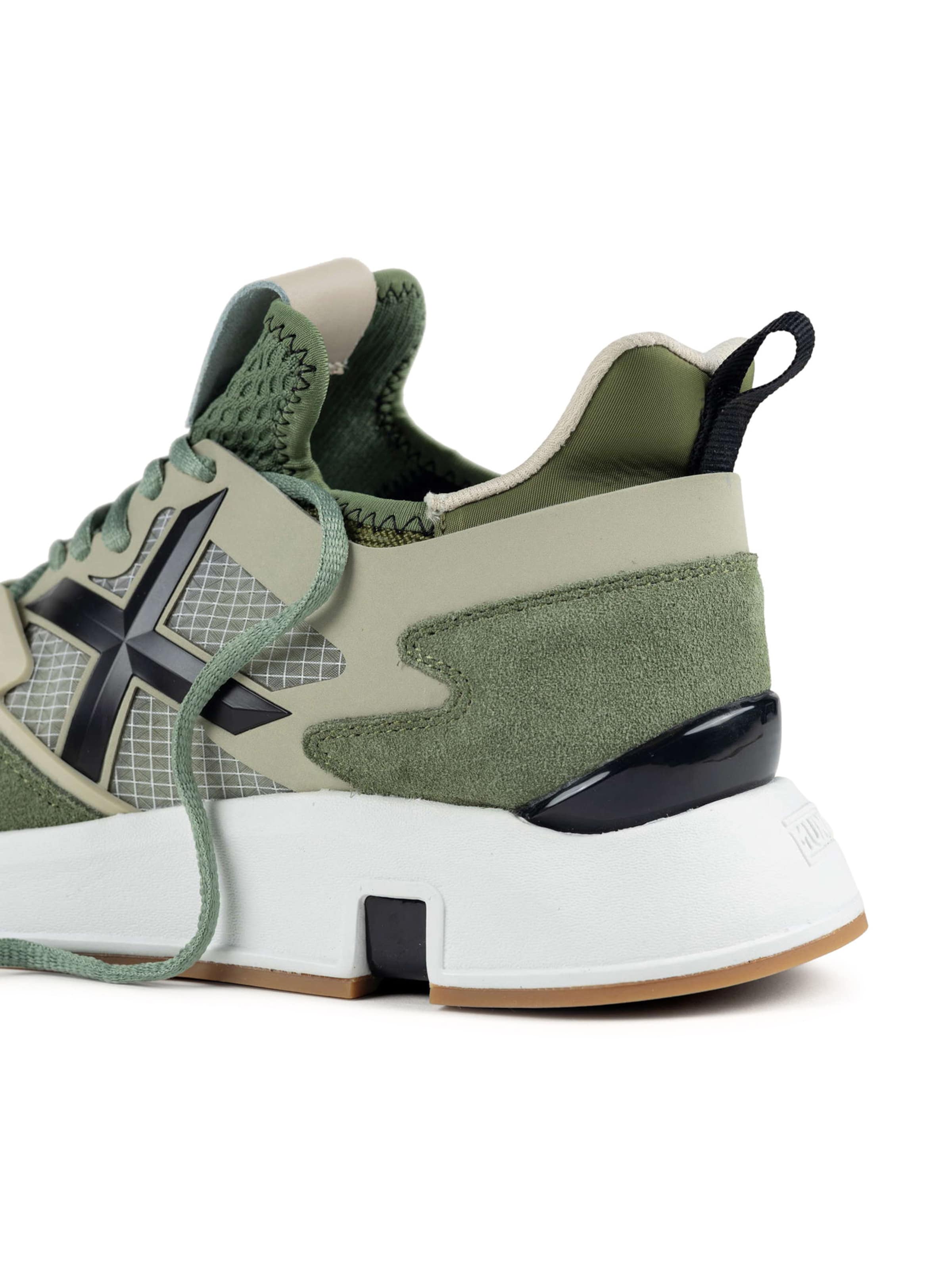 Baskets basses 'Click' MUNICH en vert