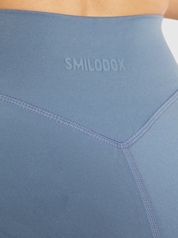 Smilodox Skinny Workout Pants 'Advance Pro' in Blue