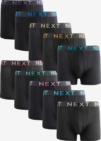 Boxeri de la Next pe negru: față