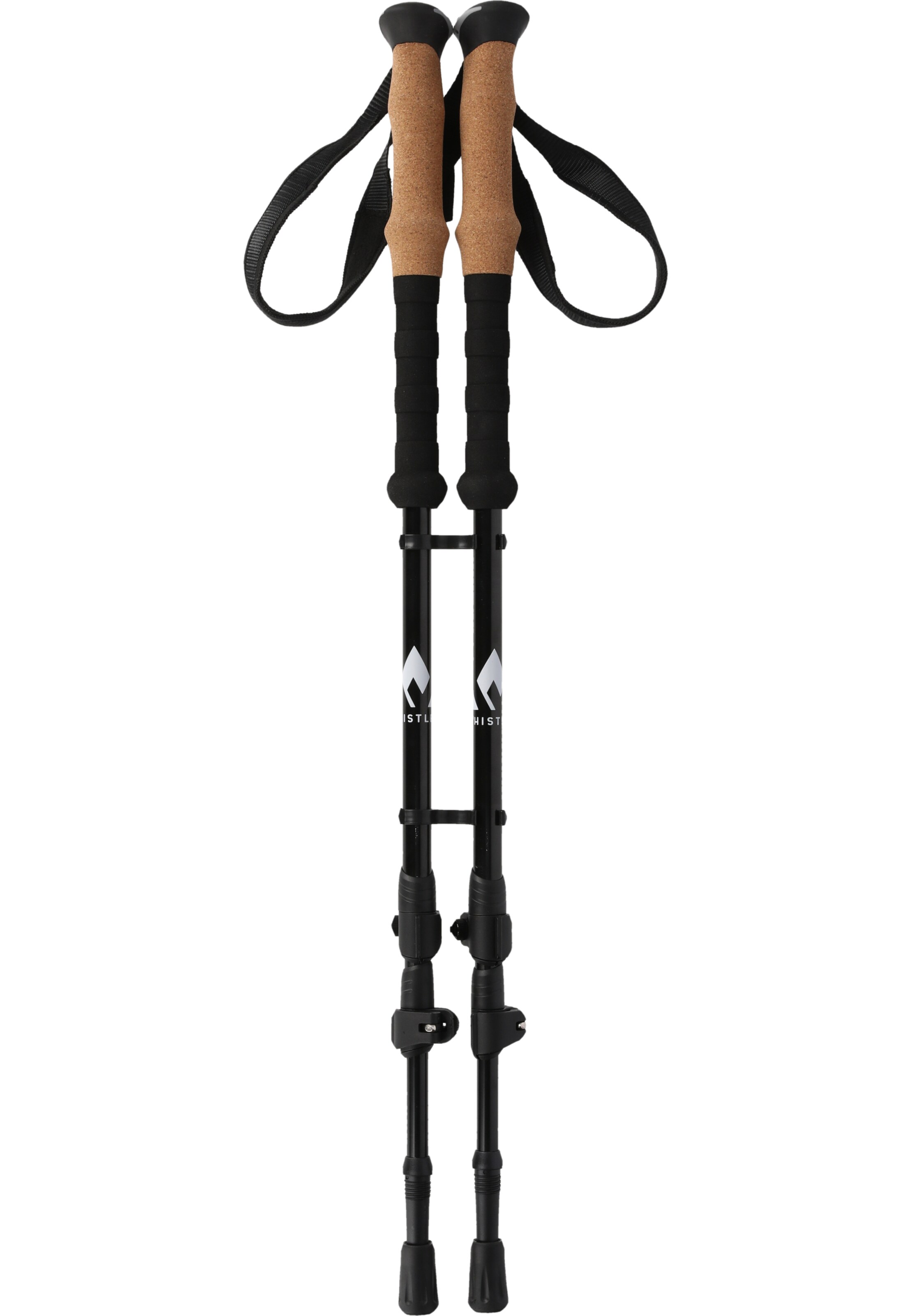 Whistler Nordic Walking-Stöcke 'Delmarva' in Schwarz: Vorderseite