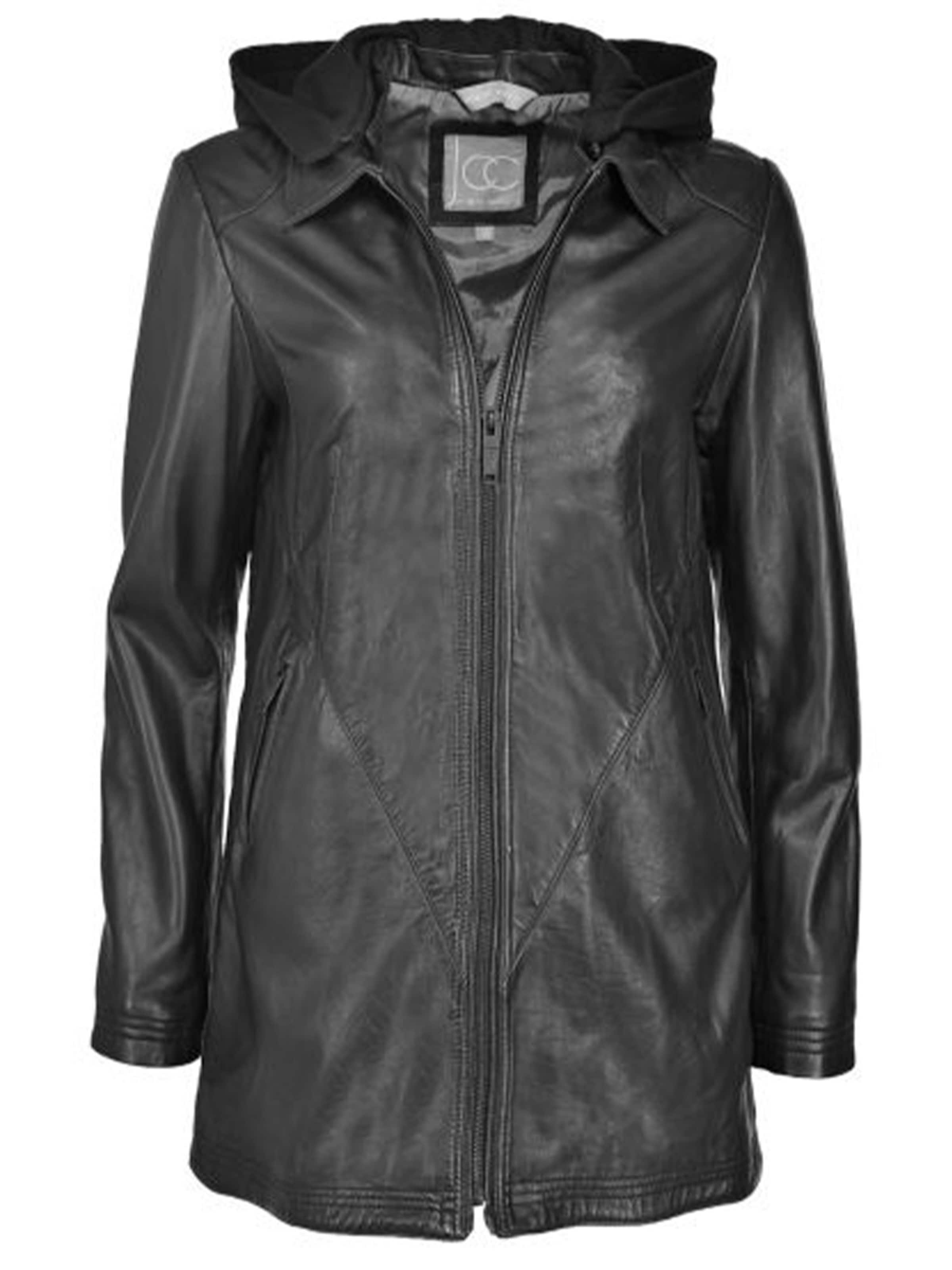 JCC Tussenjas in Zwart: voorkant