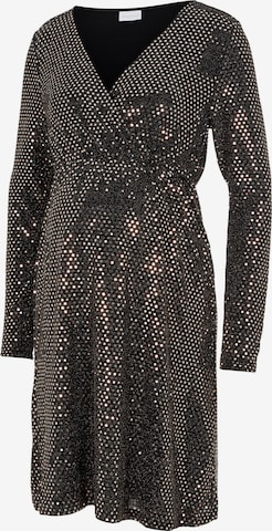 MAMALICIOUS Φόρεμα 'COLLINS TESS' σε μαύρο: μπροστά