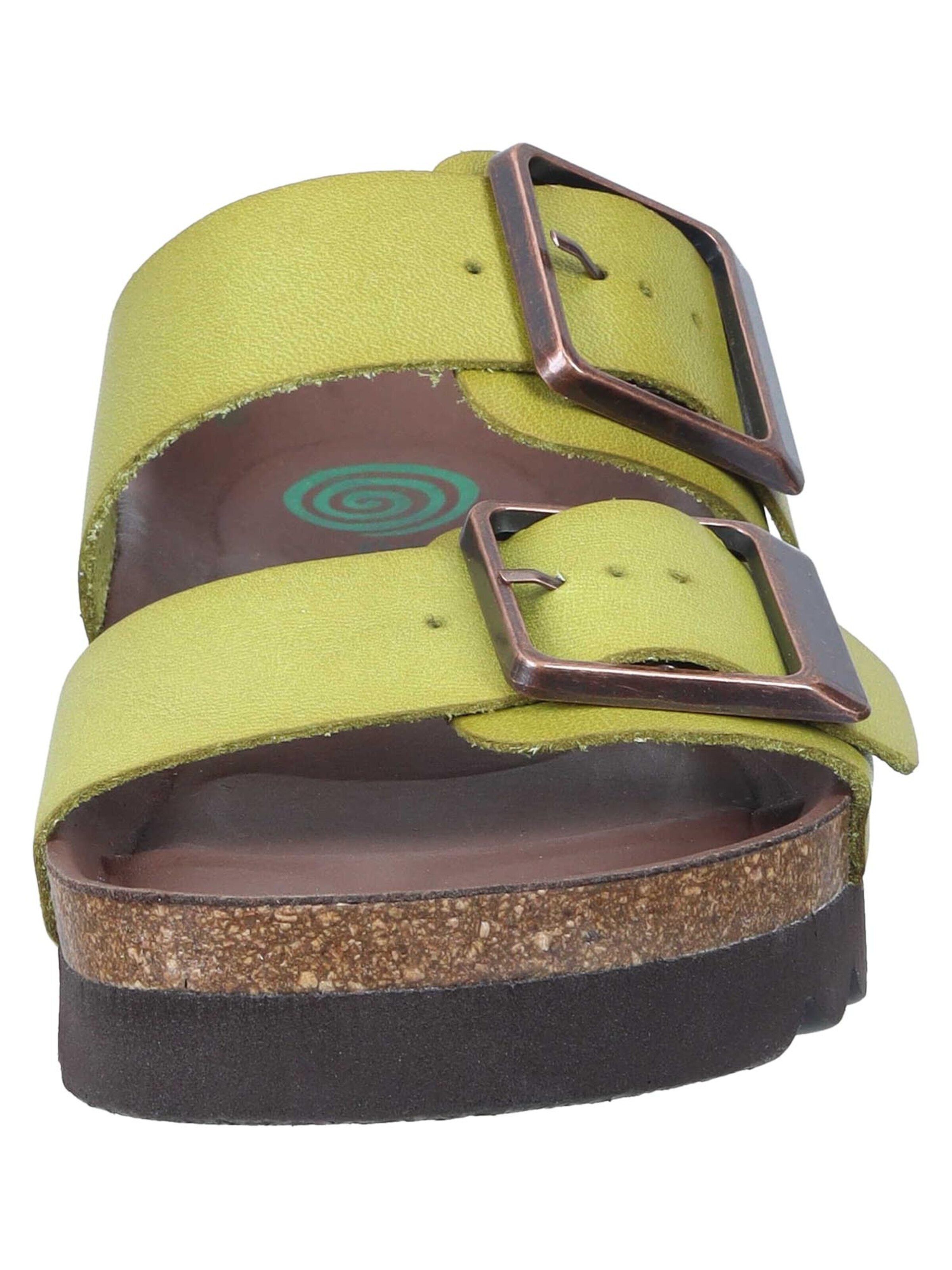 DR. BRINKMANN Mules 'Bonillo' in Green
