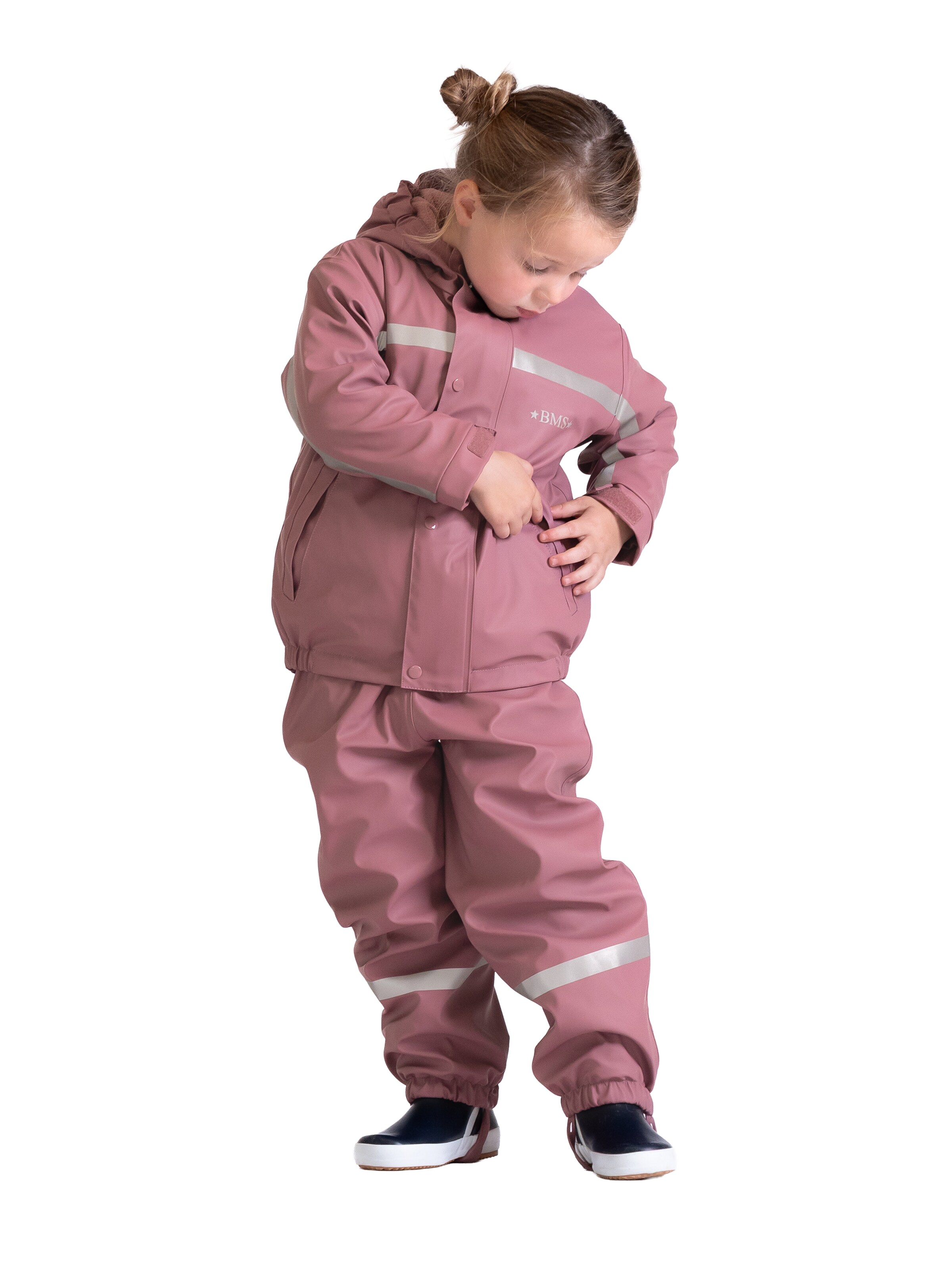 BMS Winter Jacket 'SoftSkin Antarctic' in Purple