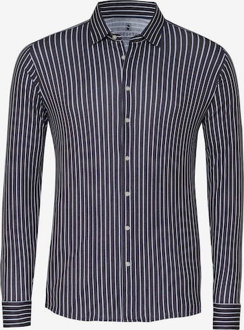DESOTO Slim fit Button Up Shirt in Brown: front