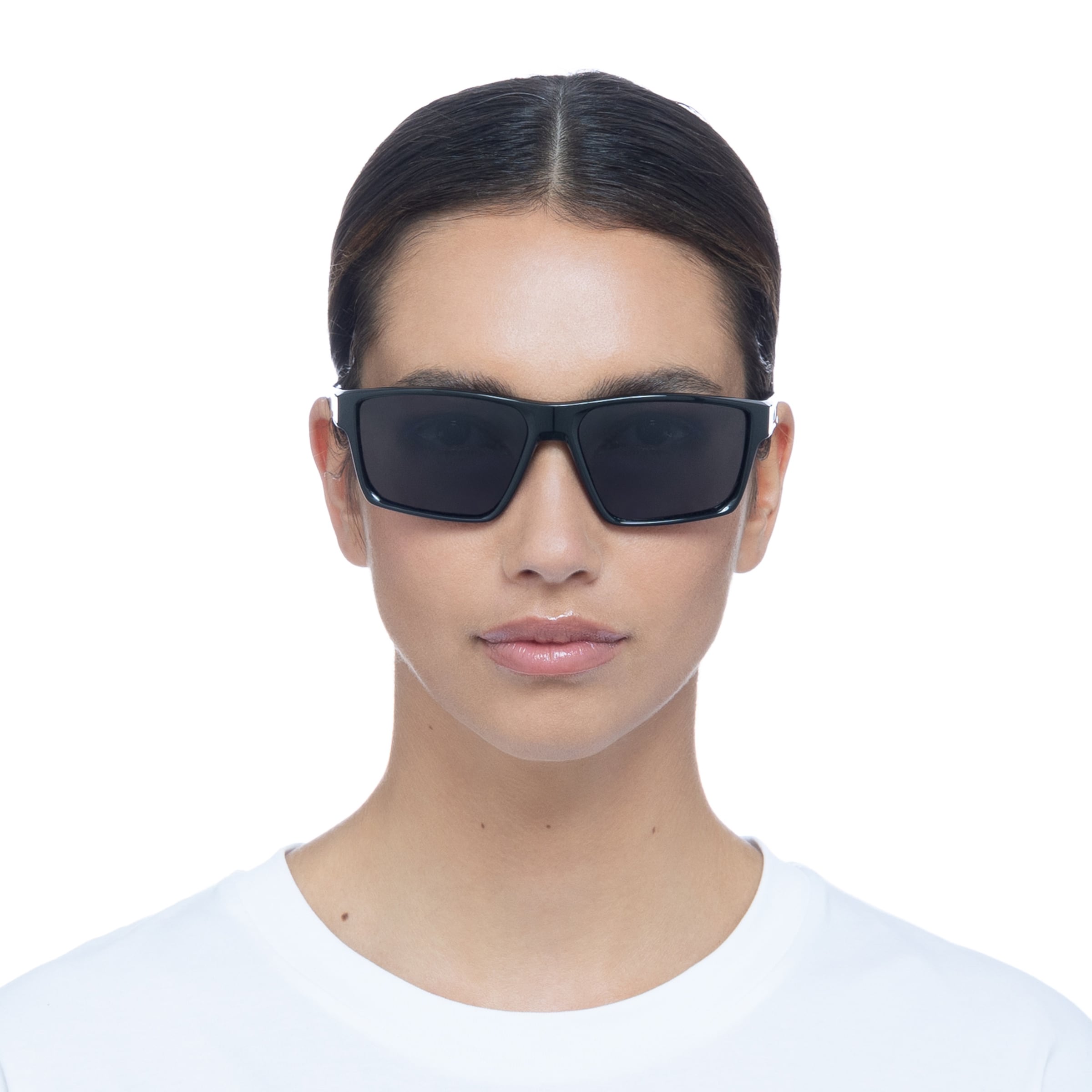 LE SPECS Солнцезащитные очки 'Dauntless' в Черный: спереди