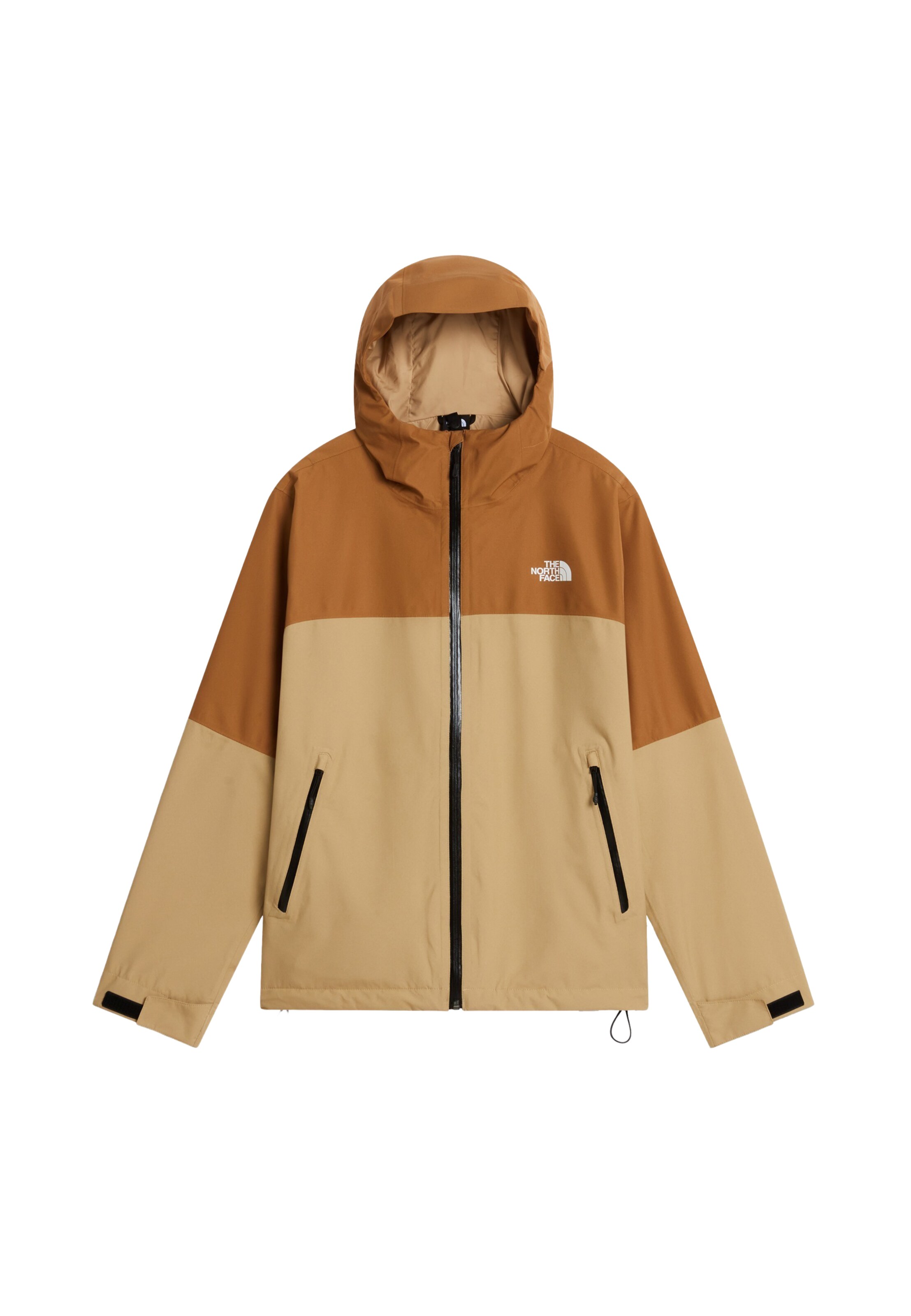 THE NORTH FACE Яке Outdoor в зелено: отпред