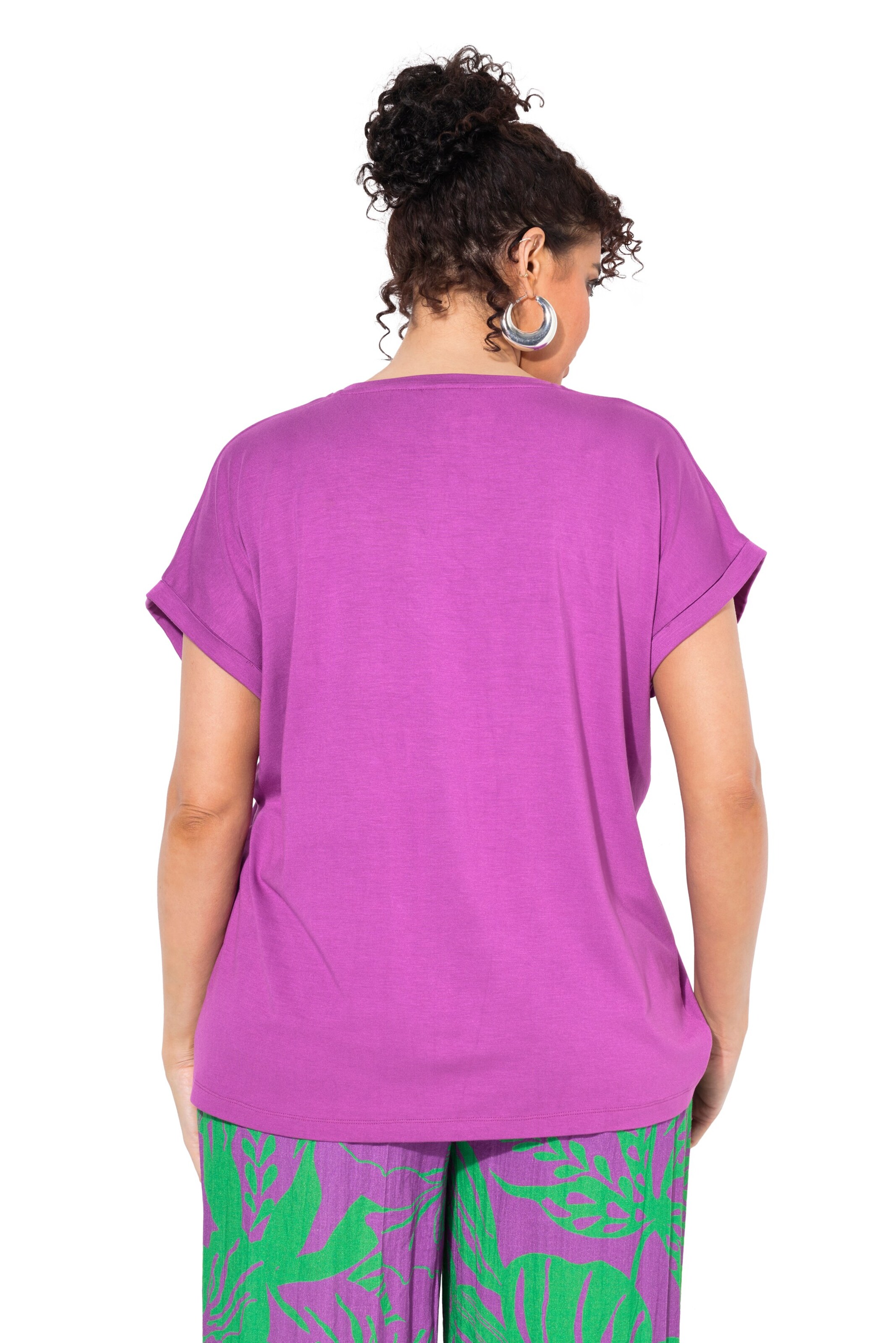 Ulla Popken Shirt in Purple