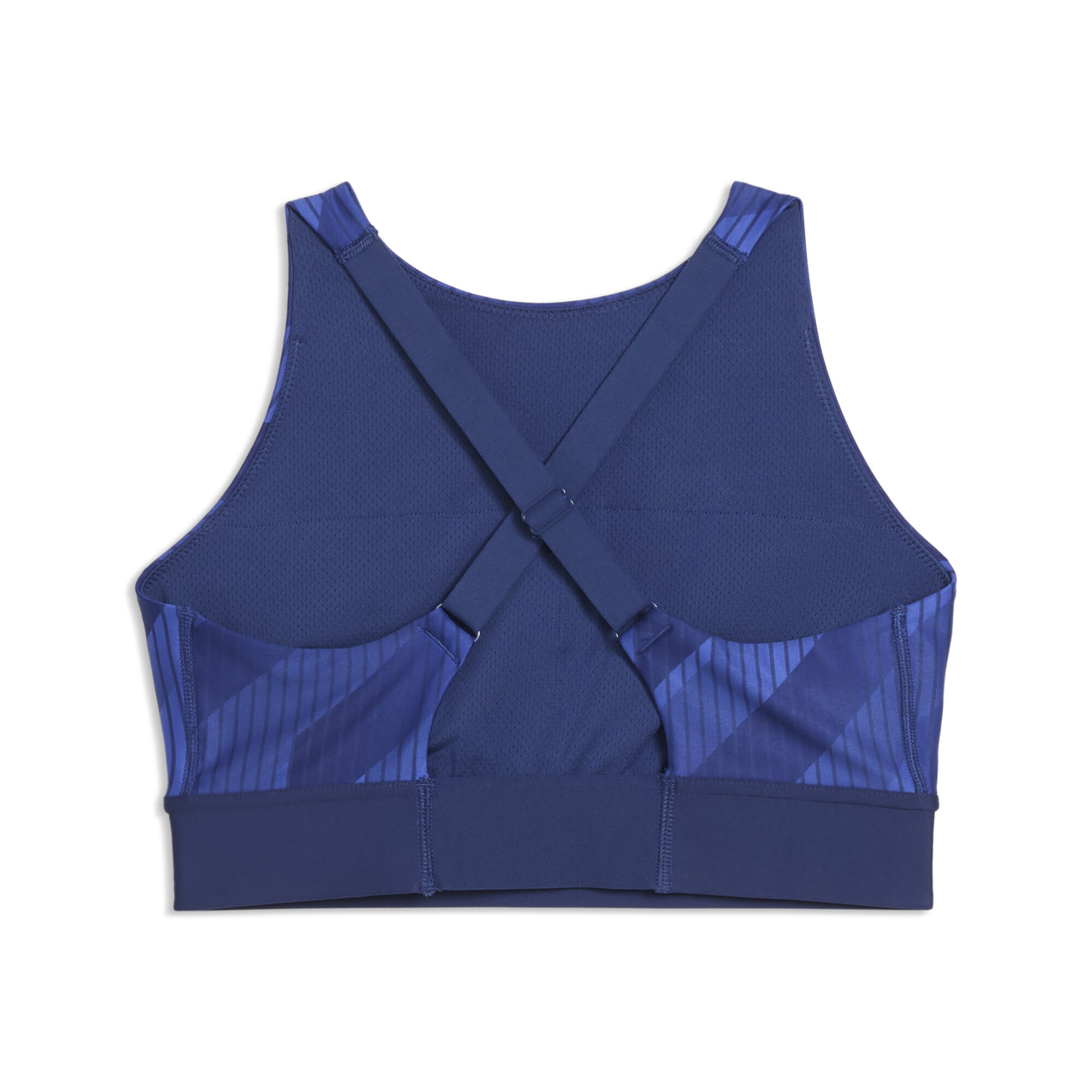 PUMA Bustier Sport bh in Blauw