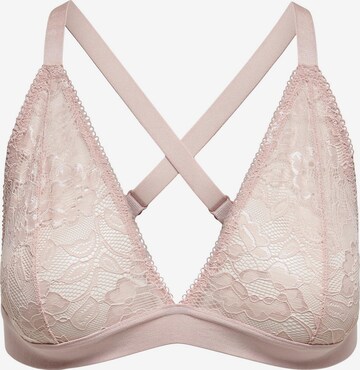 Triangle Soutien-gorge 'PENNY' ONLY en beige : devant