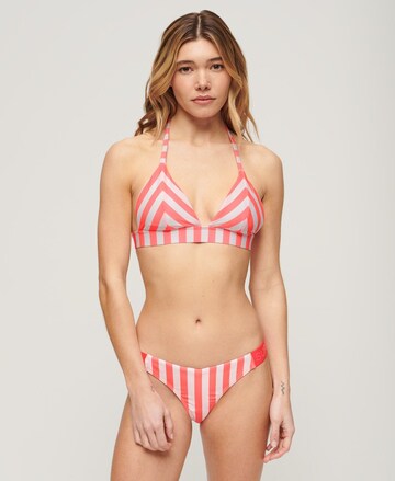 Superdry Triangel Bikinitop in Pink: predná strana