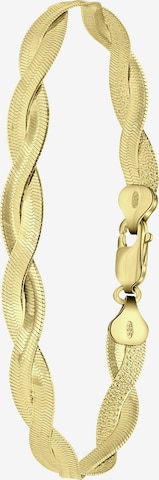 Lucardi Bracelet 'Basic' in Gold: front