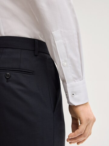 Coupe slim Chemise 'Pierce' JOOP! en blanc