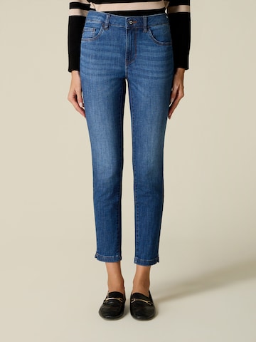 oltre - Skinny Vaquero en azul