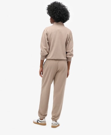 Superdry Tapered Παντελόνι 'Essentials' σε γκρι