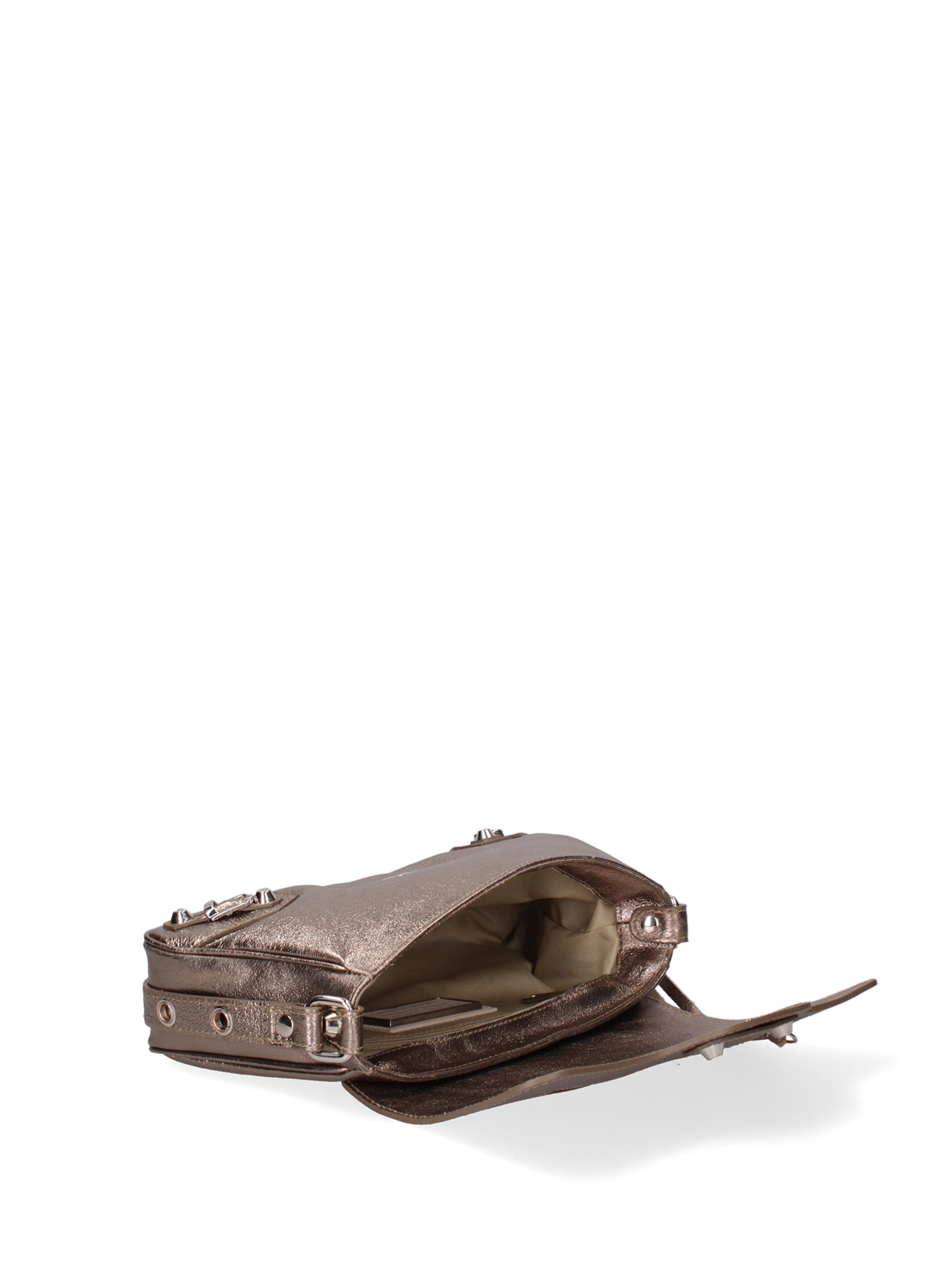 Roberta Rossi Schultertasche in Bronze