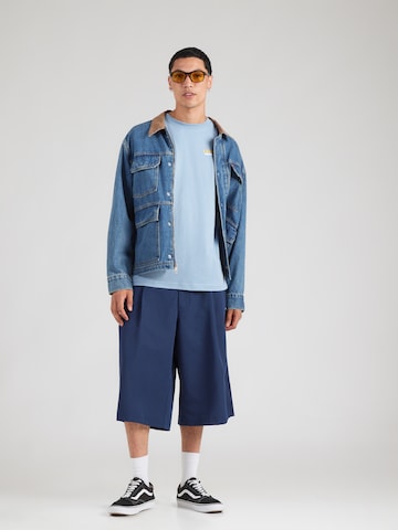 Tricou 'FEEL POWER' de la ELEMENT pe albastru