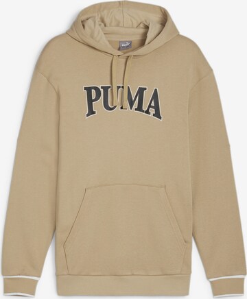 PUMA Sweatshirt 'Squad' in Beige: predná strana