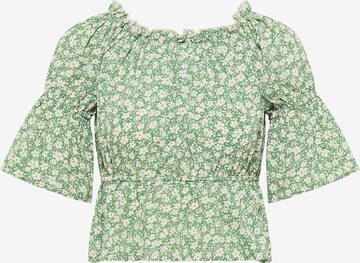 MYMO Blouse in Groen: voorkant