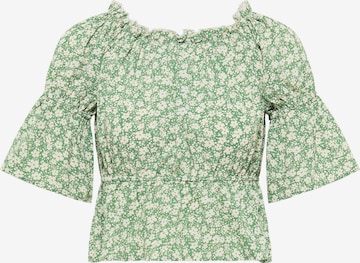 zaļš MYMO Blūze: no priekšpuses