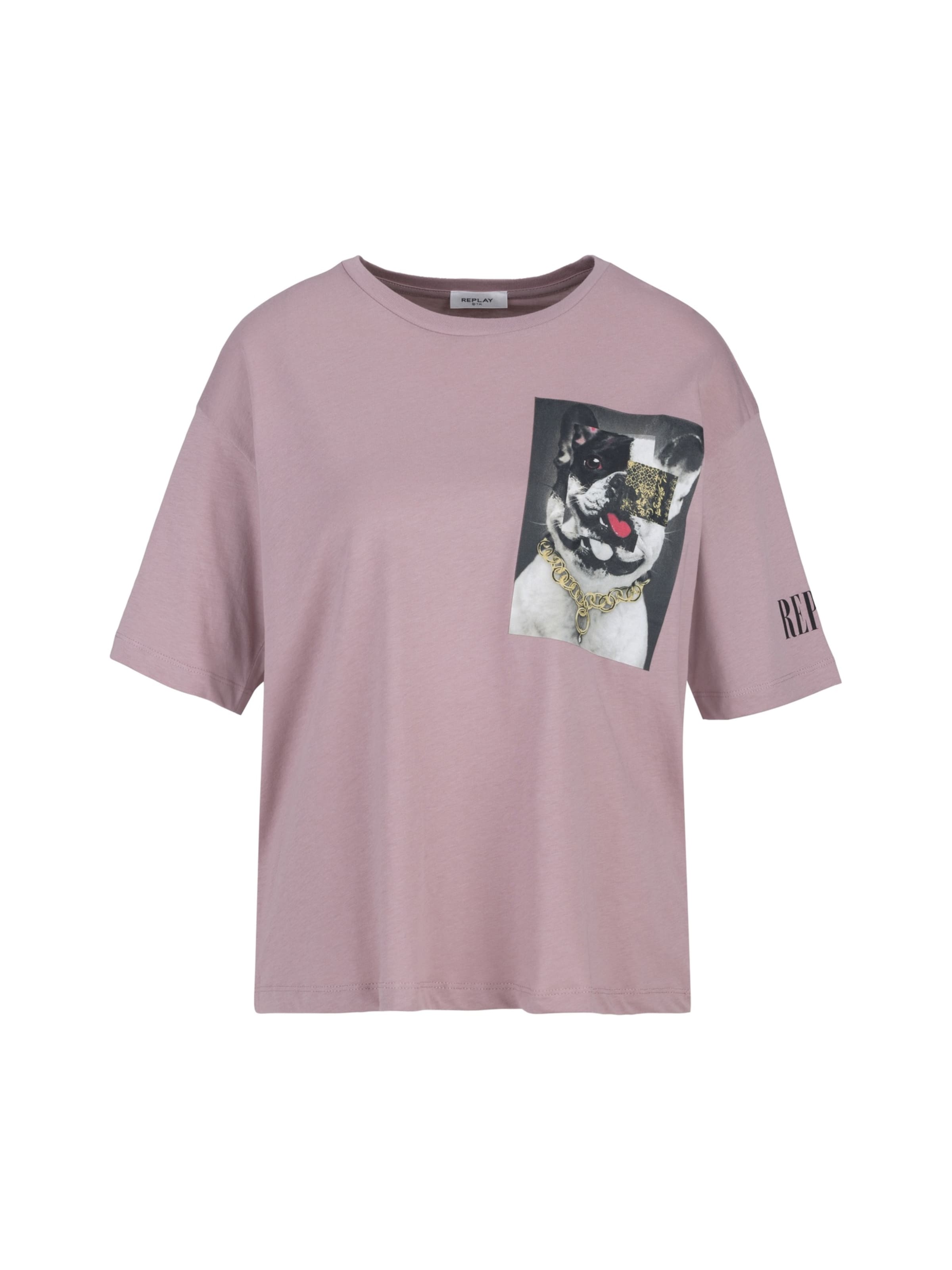 REPLAY Shirt in Pink: front