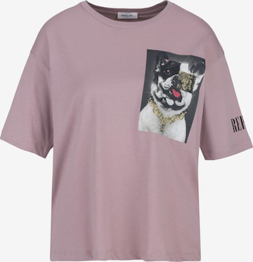 T-shirt REPLAY en rose : devant
