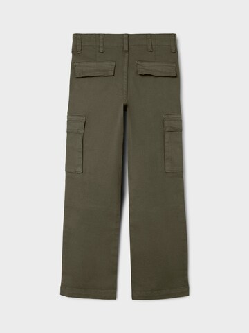 NAME IT Regular Trousers 'NKMRyan' in Green