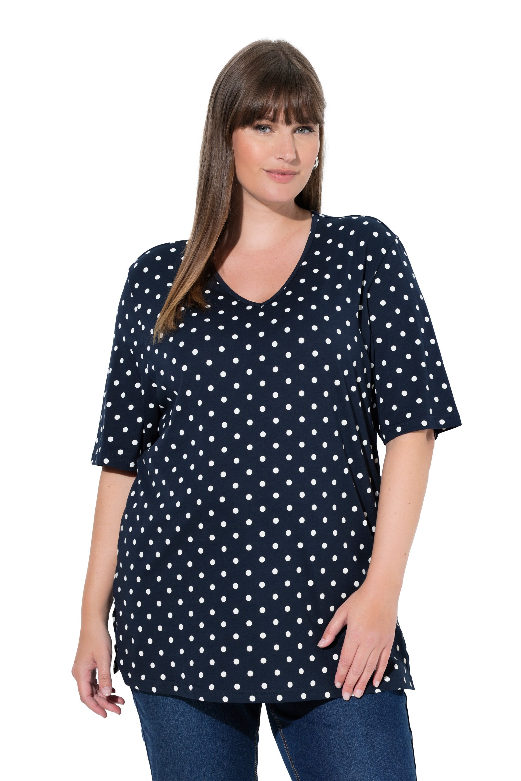 Ulla Popken Shirt in Blue: front