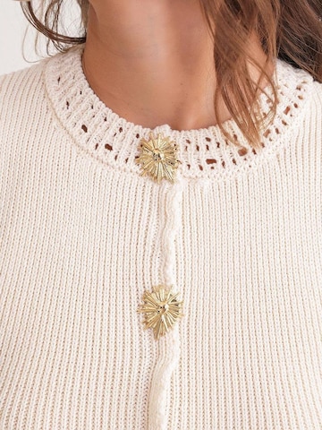 Gilet di MixRay in beige