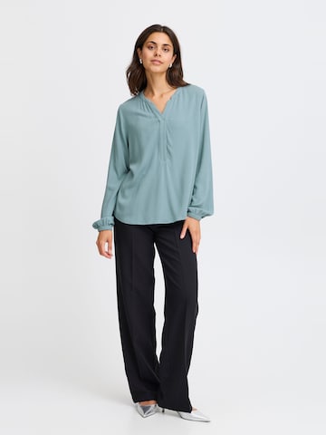 Fransa Bluse ' Haida ' in Blau