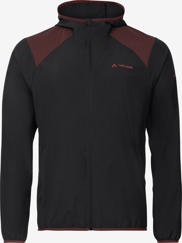 VAUDE Outdoorjacke 'Qimsa' in Schwarz: predná strana