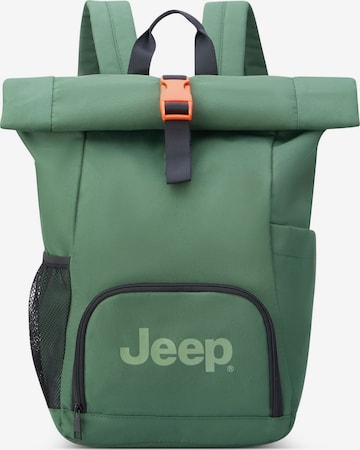 Zaino 'JS016D' di Jeep in verde: frontale