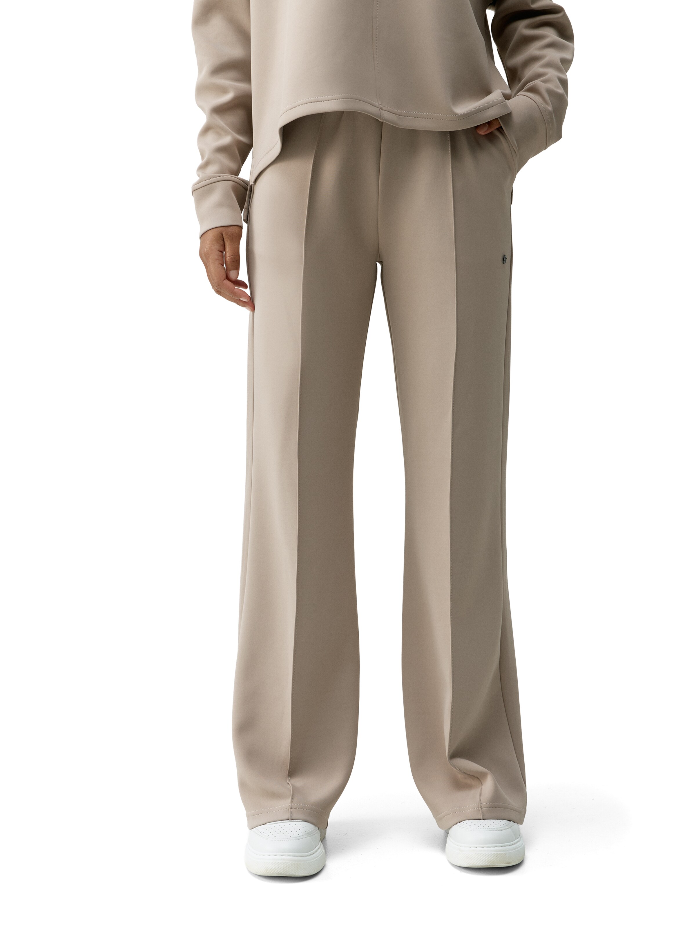 Loosefit Pantalon de sport ' Iniya ' Born Living Yoga en beige : devant