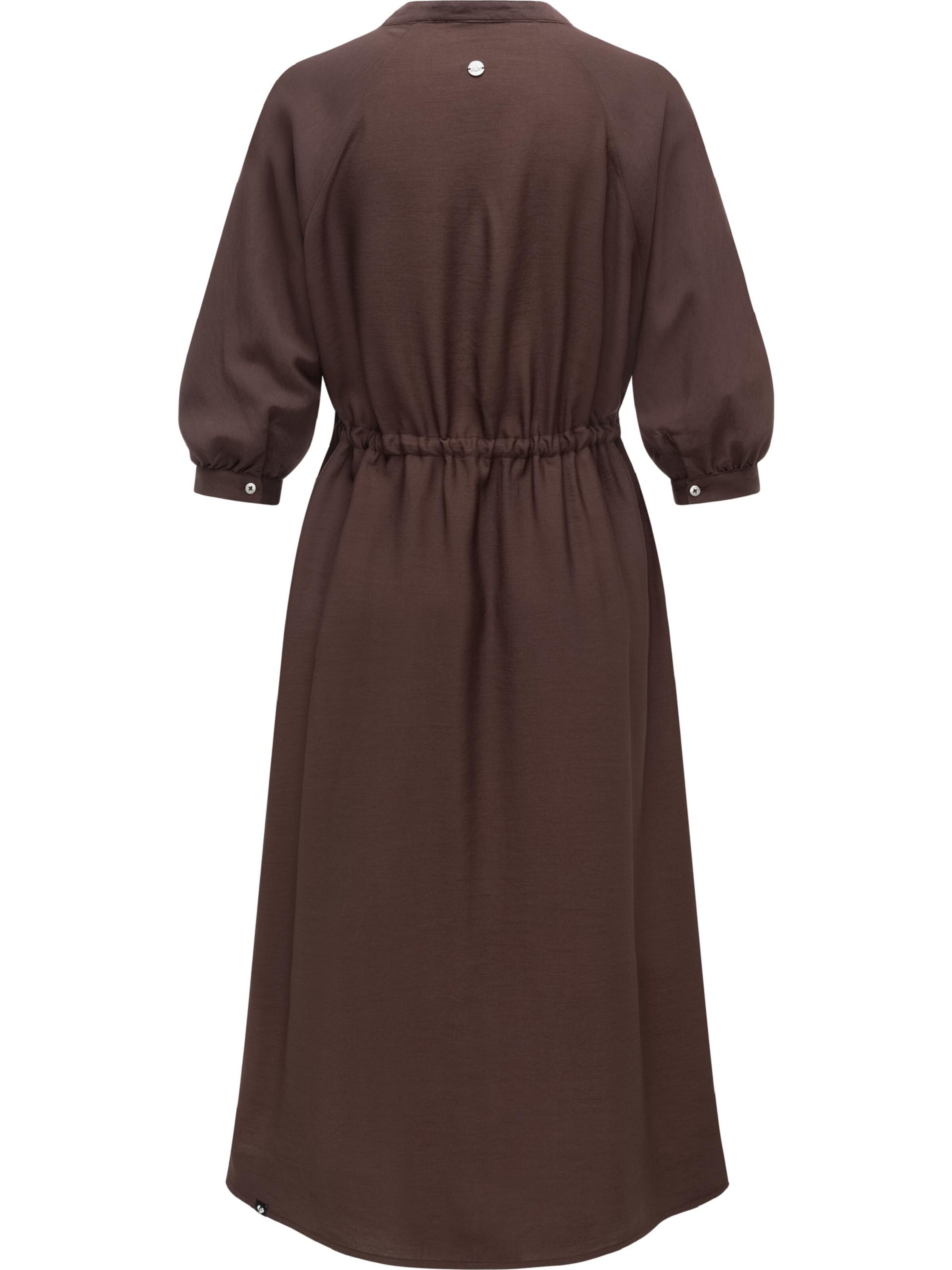 Ragwear Shirt dress 'Trea' in Brown