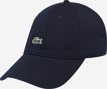 Cappello da baseball di LACOSTE in blu: frontale
