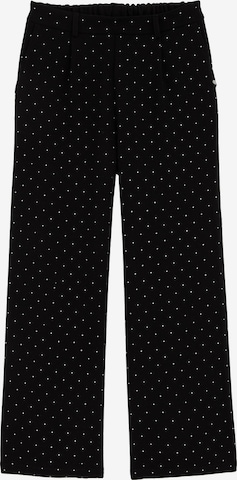 juoda WE Fashion Laisvas Kelnės: priekis