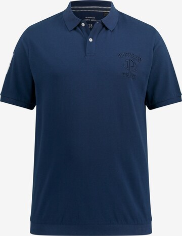 T-Shirt JP1880 en bleu : devant