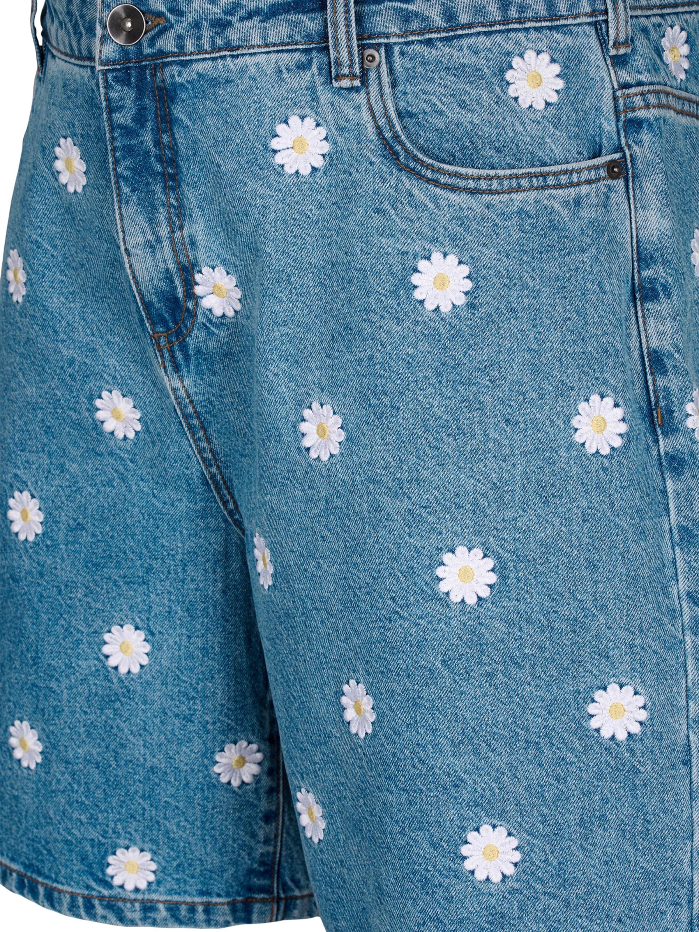 Zizzi Regular Jeans 'MILLE' in Blue