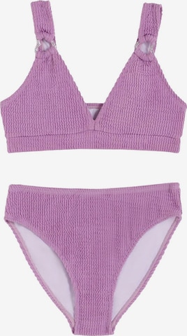 Lipsy Kolmio Bikini värissä lila: etupuoli