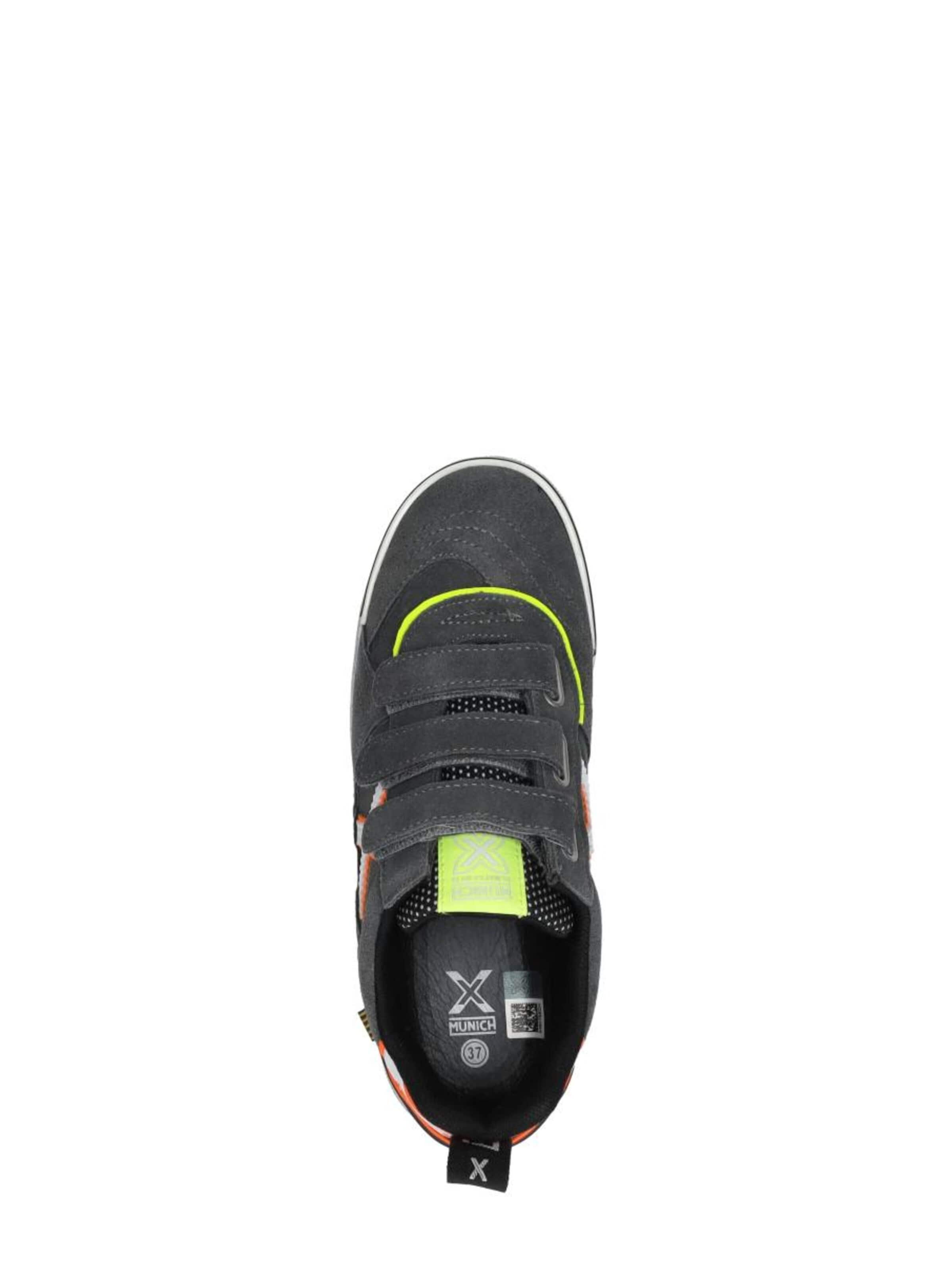 MUNICH Sneakers 'Klittenband Laag' in Grey