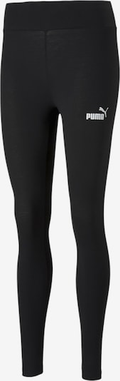 PUMA Leggings in de kleur Zwart / Wit, Productweergave
