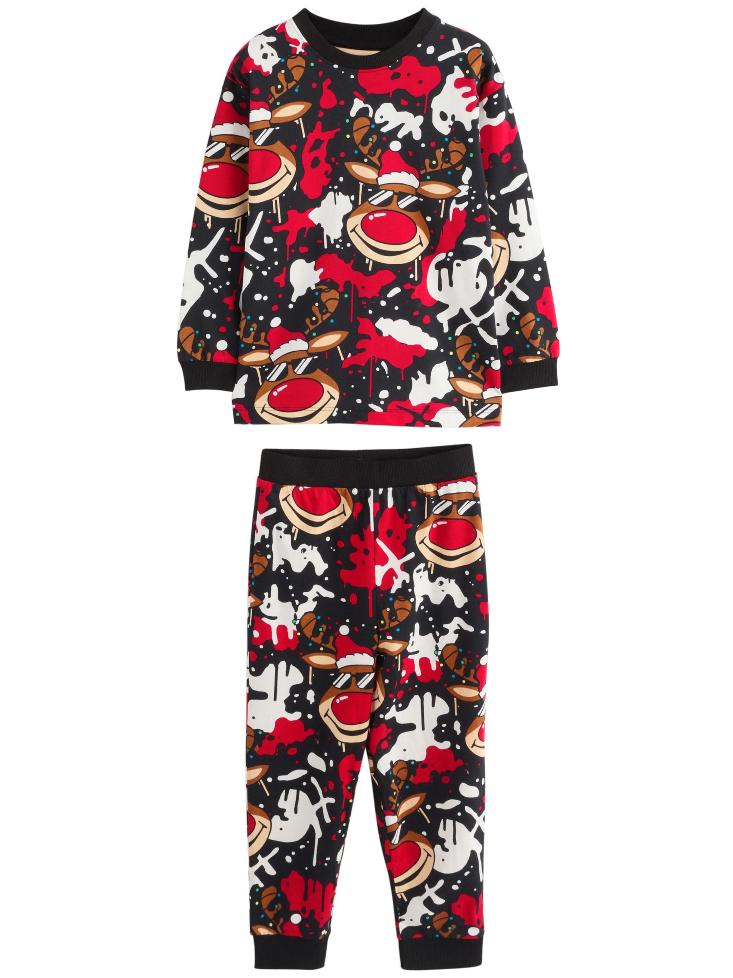 Next Pidžaama, värv must: eest vaates