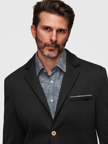 Ombre Slim fit Business-colbert in Zwart